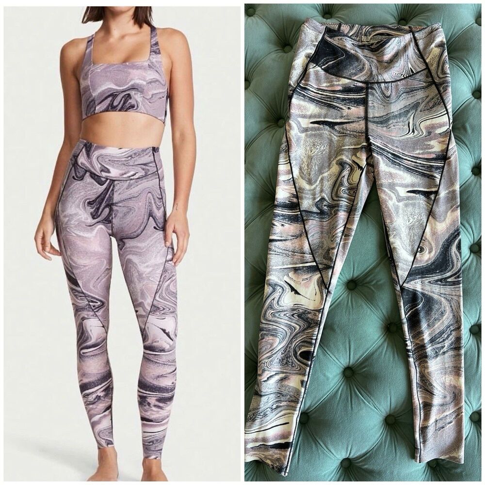 Victoria's Secret Pink Sweat on Point  High Rise Pocket Leggings Size 6